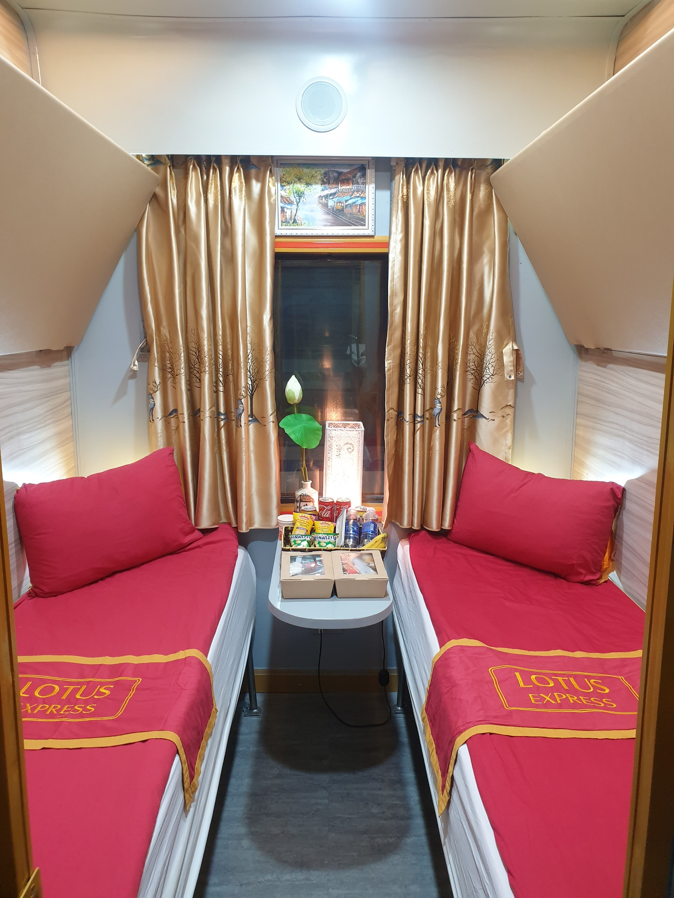 Da Nang - Ninh Binh VIP 2 berth on SE20 (18h10 – 08h59) must book 2 tickets even you are solo traveler (VIP 2 Sleepers, One Way)