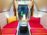 Ninh Binh - Da Nang in VIP 2 berth-cabin on SE19 (22h02 – 12h28) must book 2 tickets even you are solo traveler